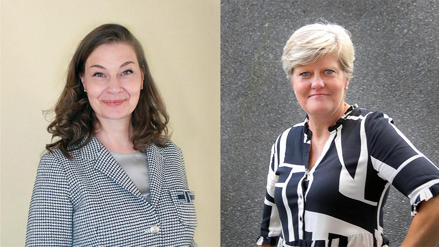 Katja von Wendt och Monica Martens-Seppelin